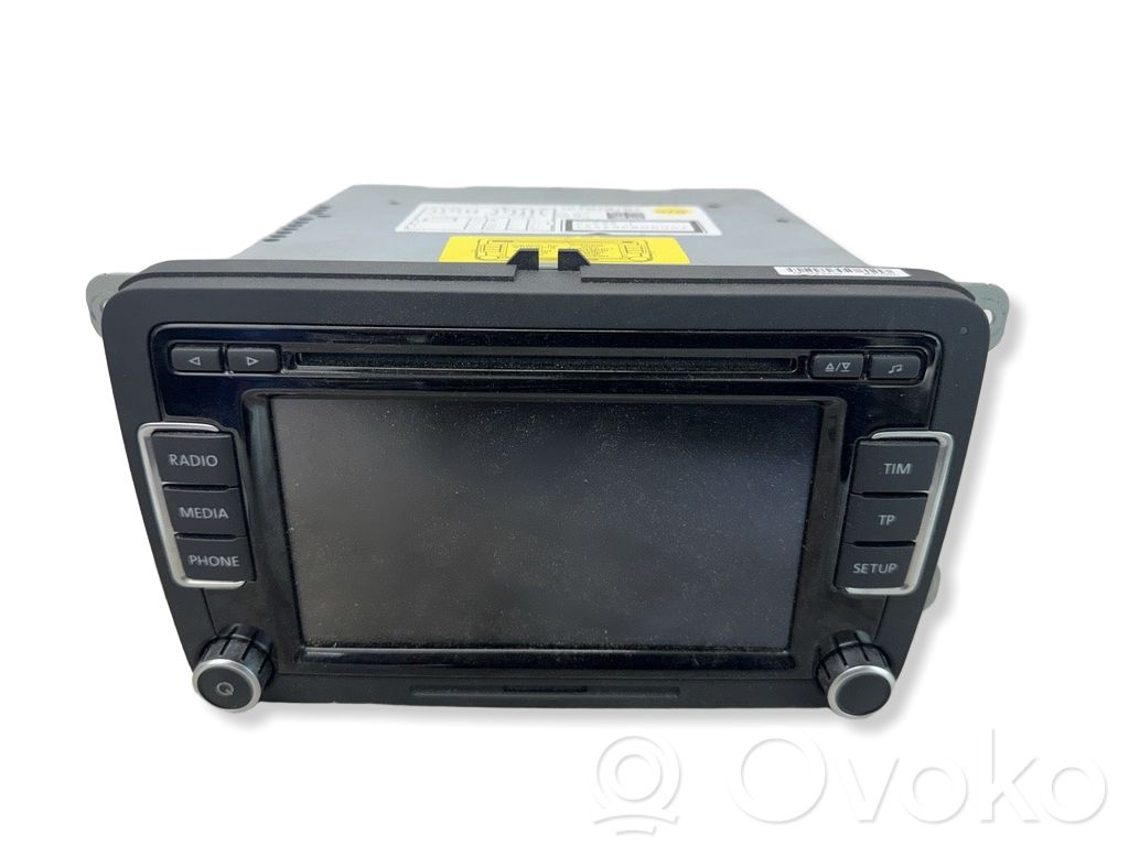 Volkswagen PASSAT B7 Unitate principală radio/CD/DVD/GPS 