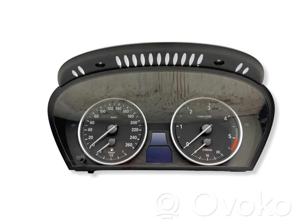 BMW 5 E60 E61 Speedometer (instrument cluster) 