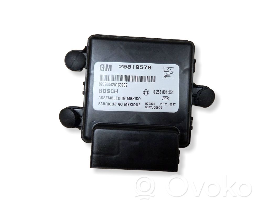 Parking PDC control unit/module   25819578,0263004251