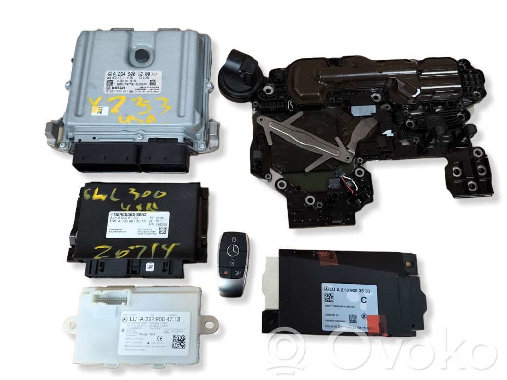 Mercedes-Benz GLC C253 Komputer / Sterownik ECU i komplet kluczy 