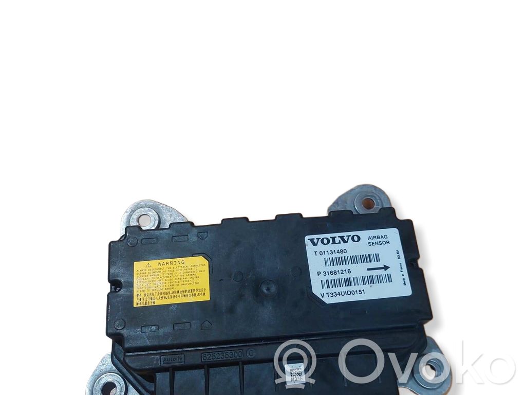Volvo S90, V90 Airbag control unit/module 
