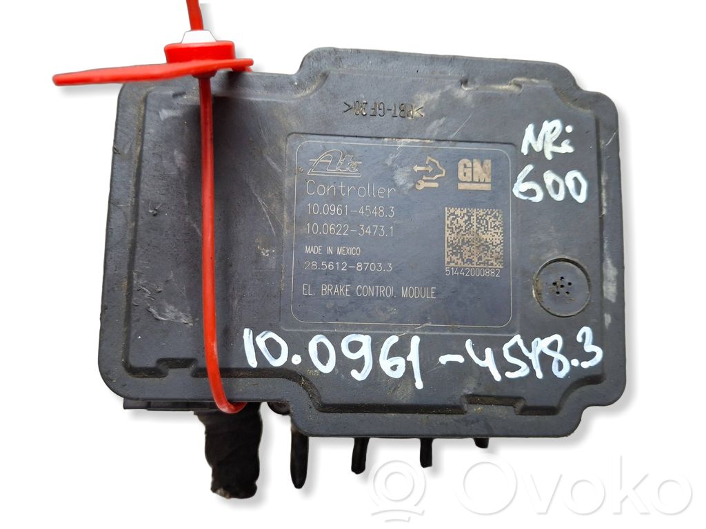 Opel Astra J ABS control unit/module 