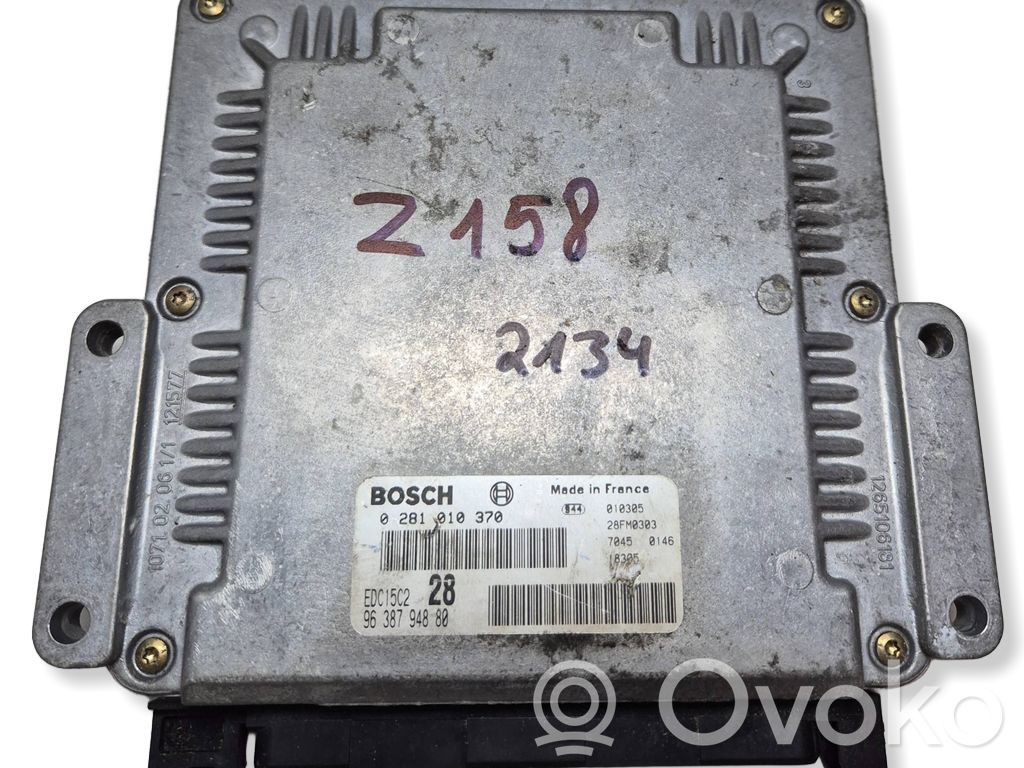 Peugeot 406 Engine control unit/module 