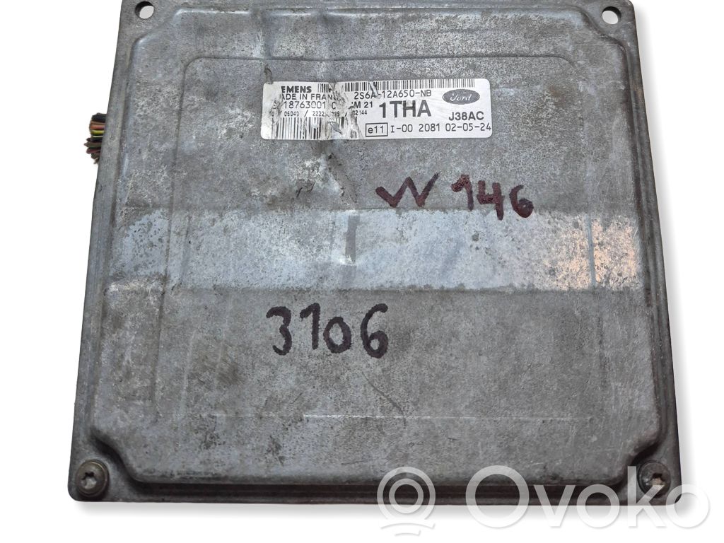 Ford Fiesta Engine control unit/module 