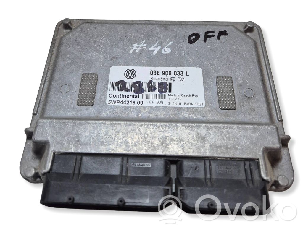 Volkswagen Polo IV 9N3 Unitate/modul de control motor 