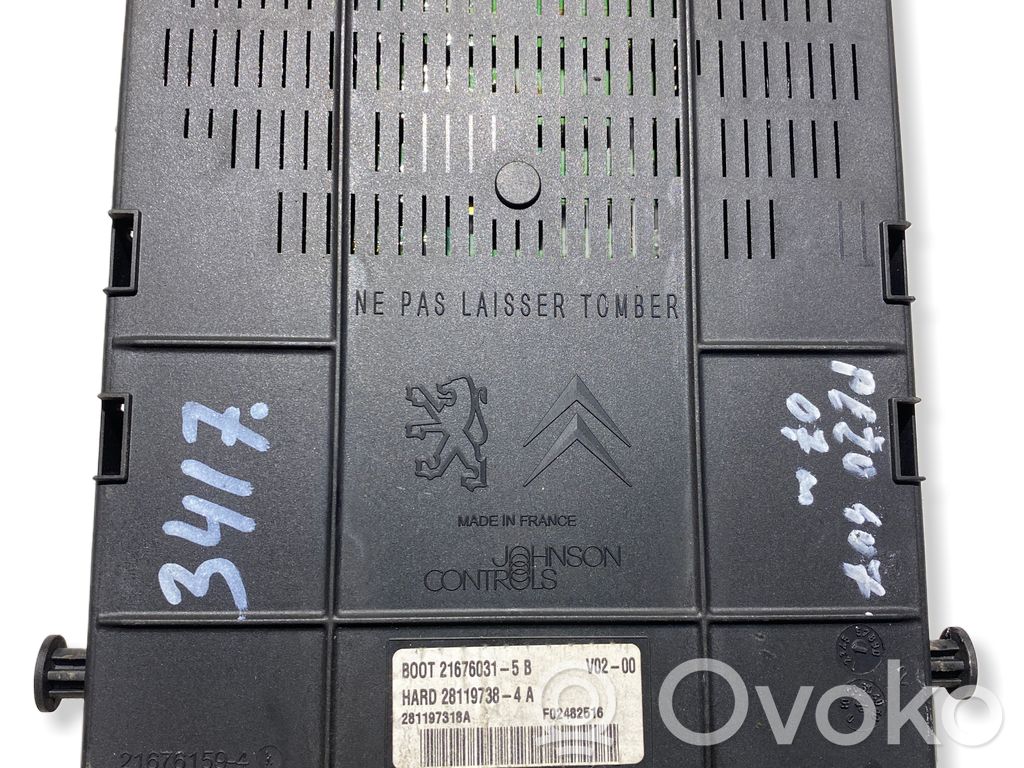 Peugeot 407 Modul confort 