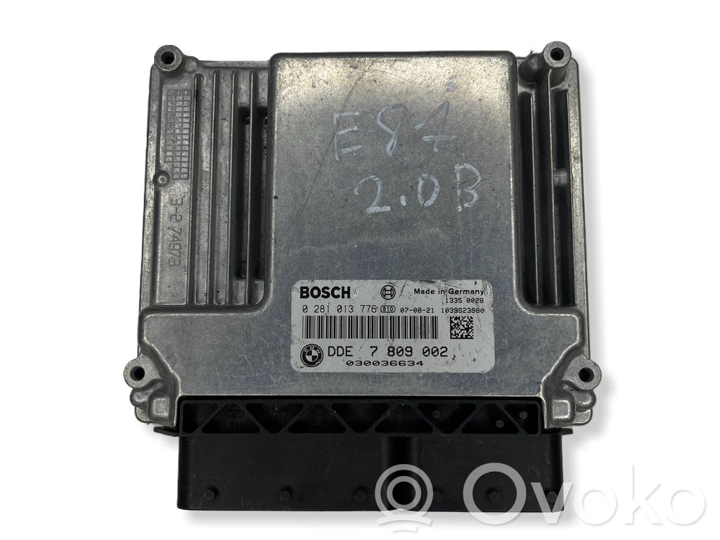 BMW 1 E81 E87 Engine control unit/module 
