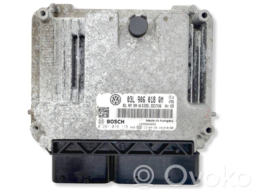 Skoda Yeti (5L) Engine control unit/module 