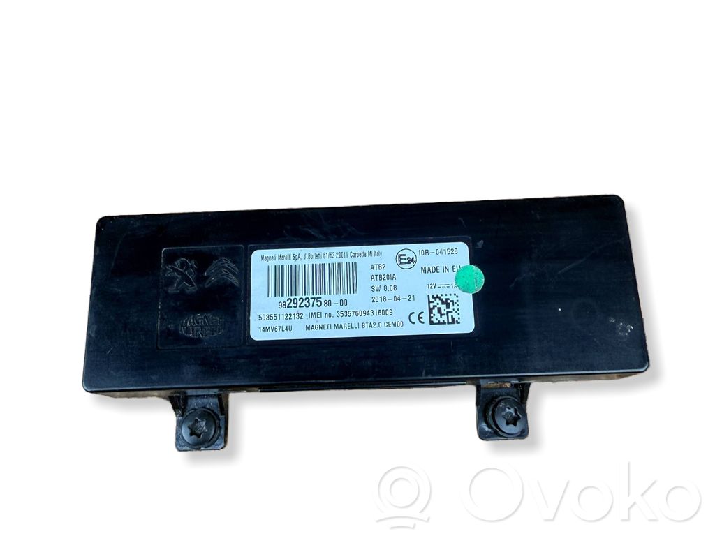 Bluetooth control unit module   9829237580,503551122132,14MV67L4U,353576094316009