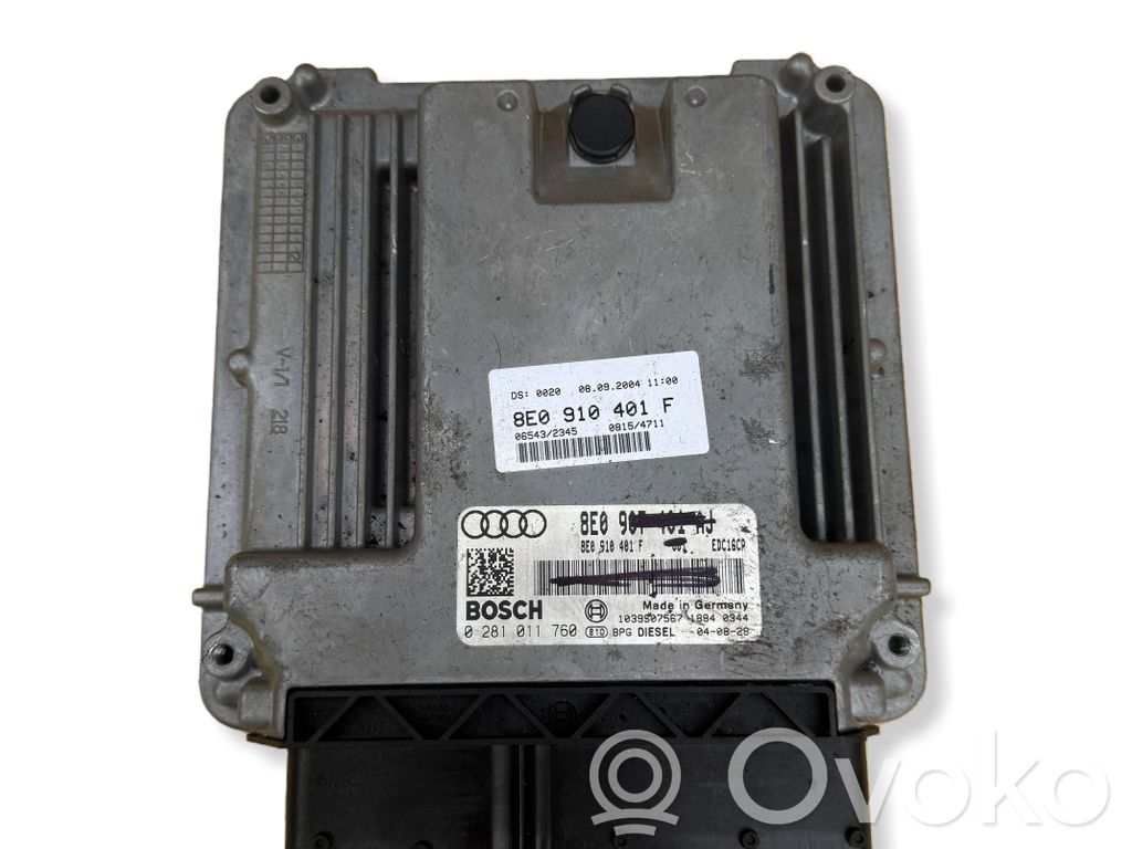 Audi A4 S4 B7 8E 8H Engine control unit/module 
