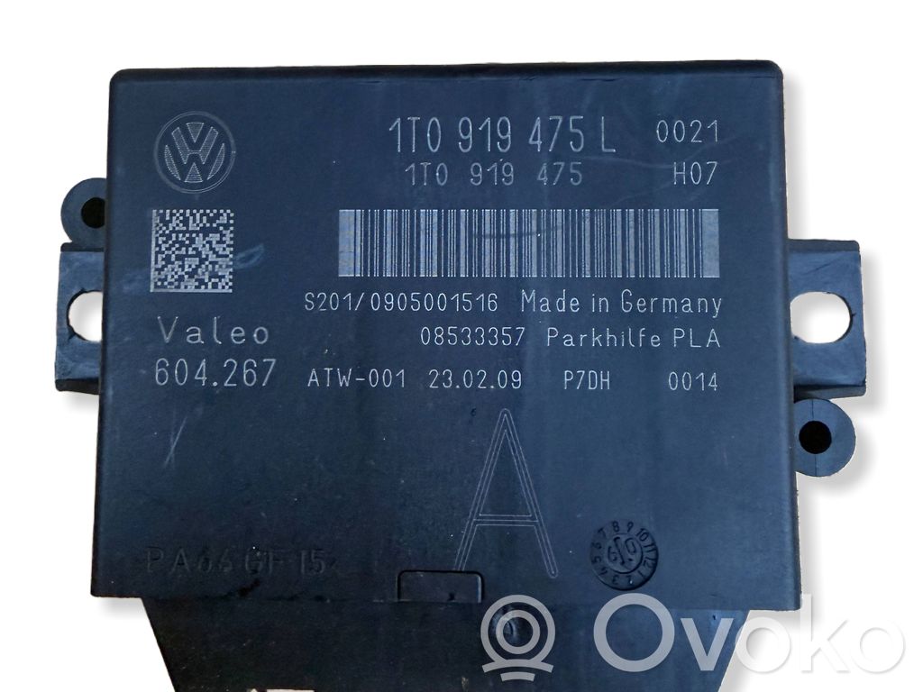 Volkswagen PASSAT CC Sterownik / Moduł parkowania PDC 