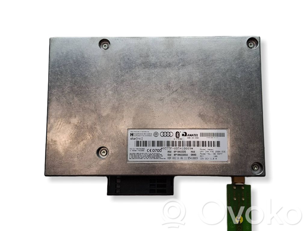 Audi A3 S3 8P Bluetooth control unit module 