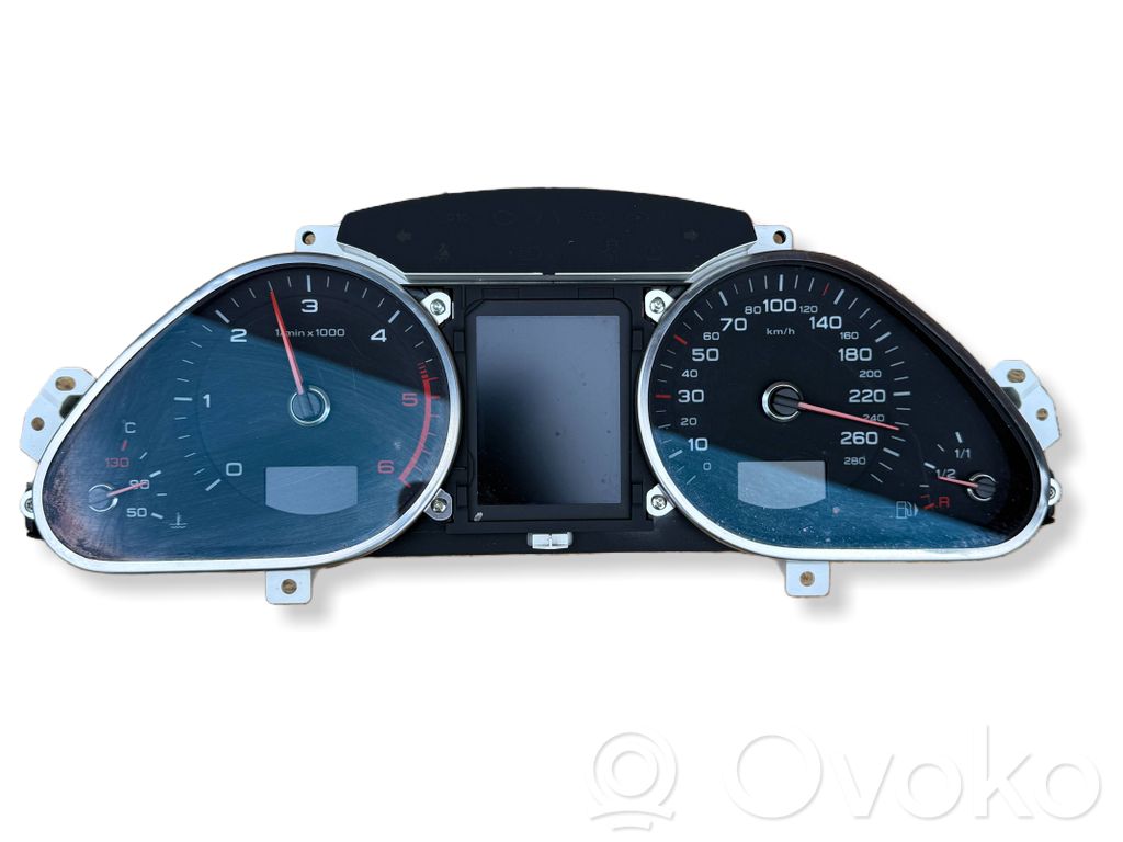 Audi A6 S6 C6 4F Vitezometru (grup de instrumente) 