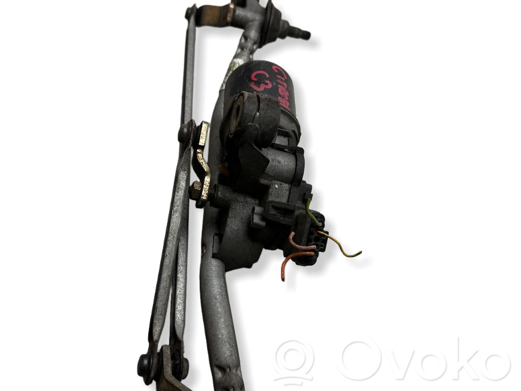 Citroen C3 Front wiper linkage and motor 