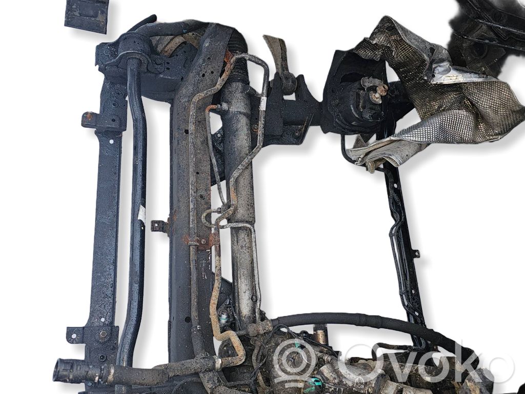 Front bumper support beam