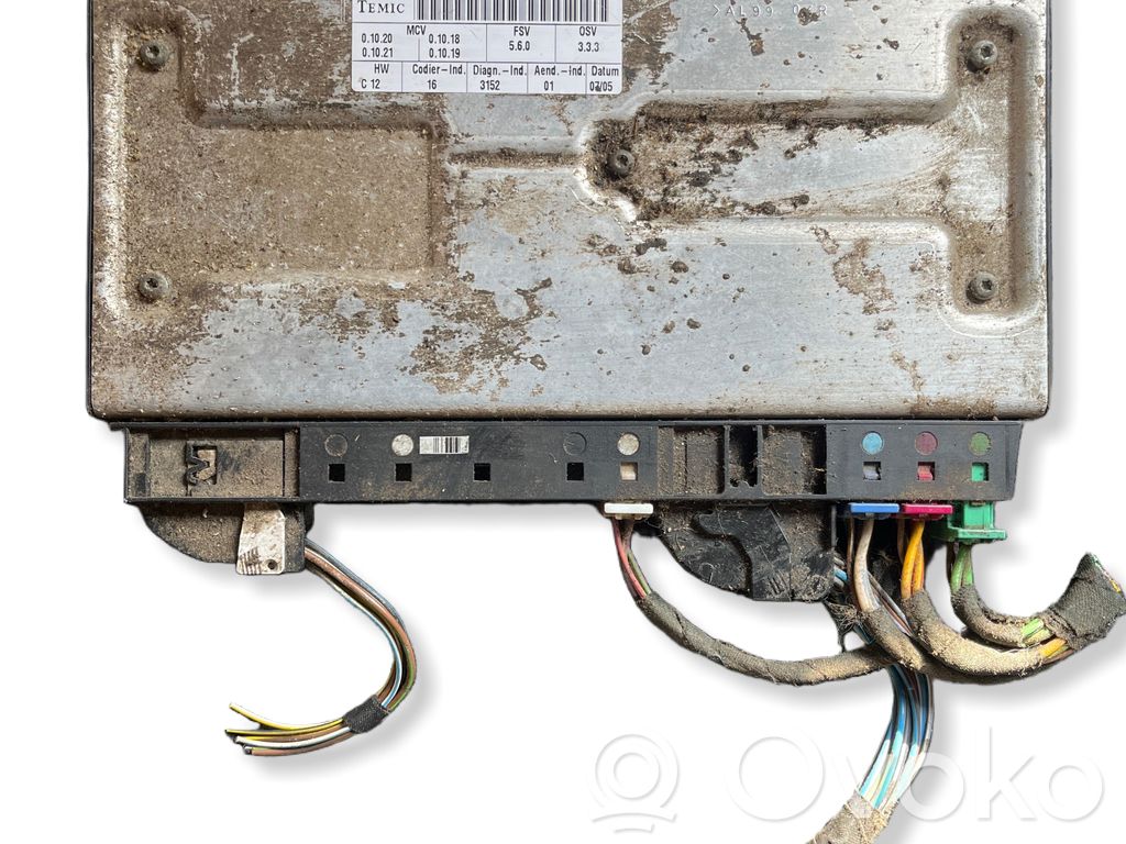BMW 5 E60 E61 Sēdekļa vadības modulis 