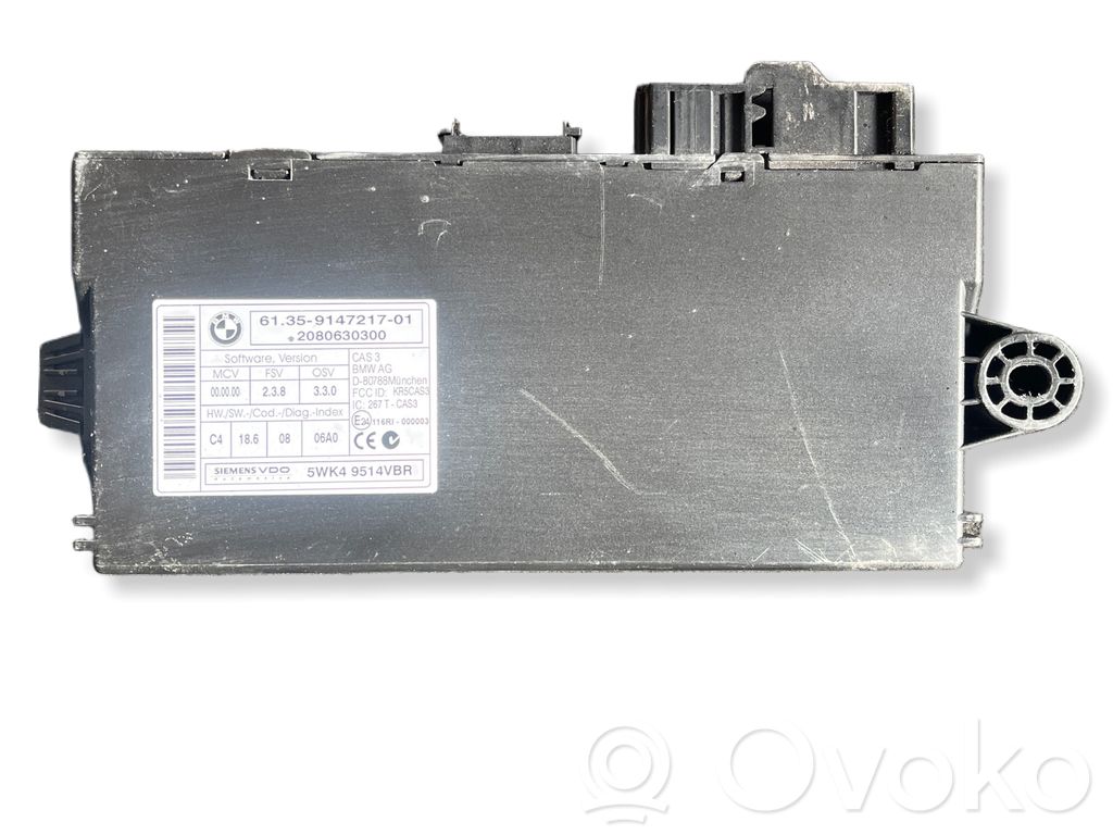 Unité de contrôle module CAS   9147217,5WK49514VBR,2080630300