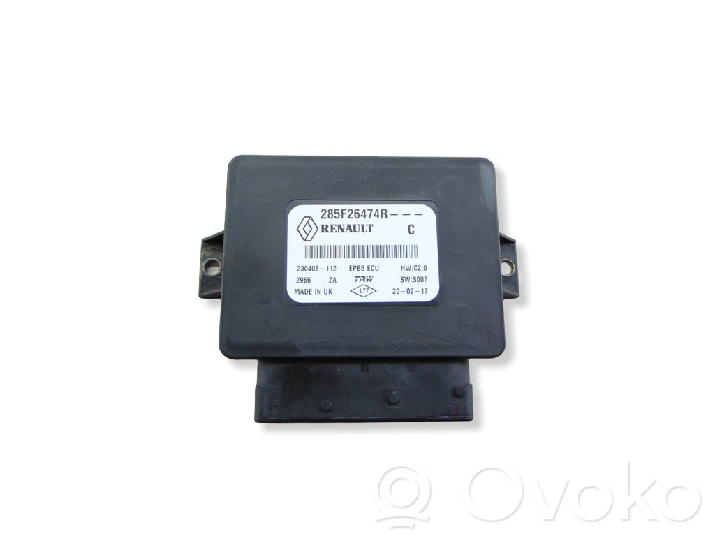 Renault Megane IV Hand brake control module 