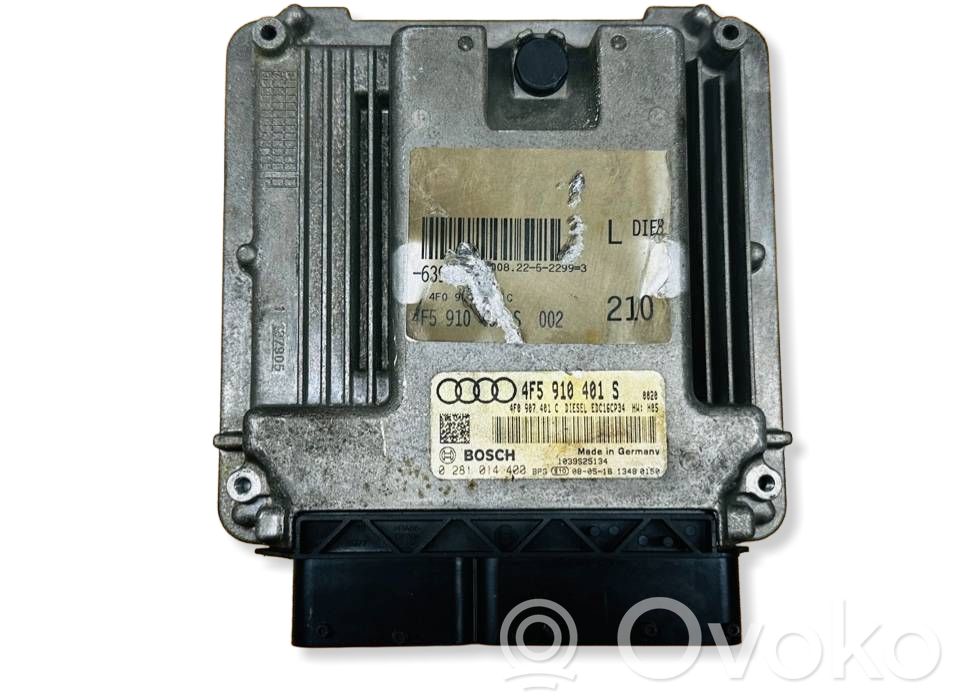 Engine control unit/module   4F5910401S,0281014400,4F0907401C