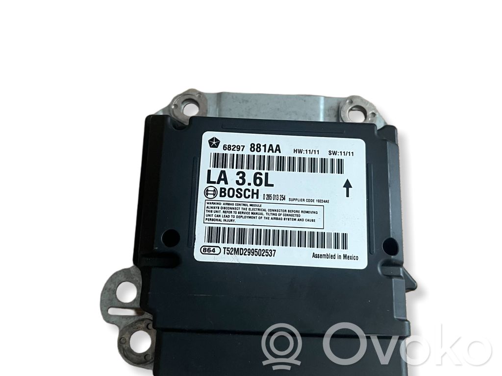 Sterownik / Moduł Airbag   68297881AA,0285013254,T52MD299502537