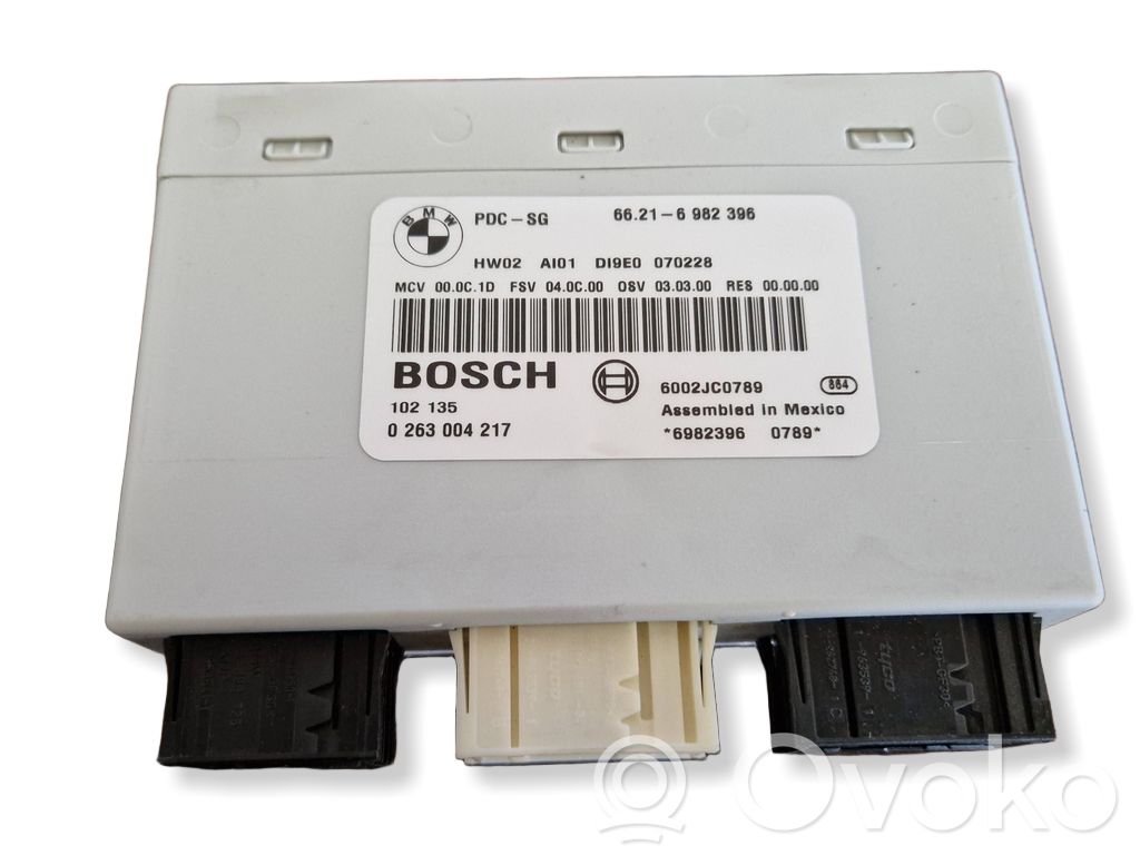 BMW 3 E92 E93 Pysäköintitutkan (PCD) ohjainlaite/moduuli 