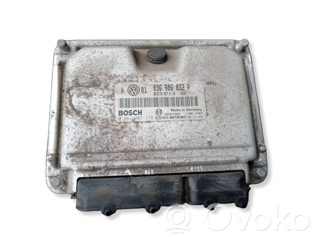 Engine control unit/module   036906032P,26SA7368,0261207179
