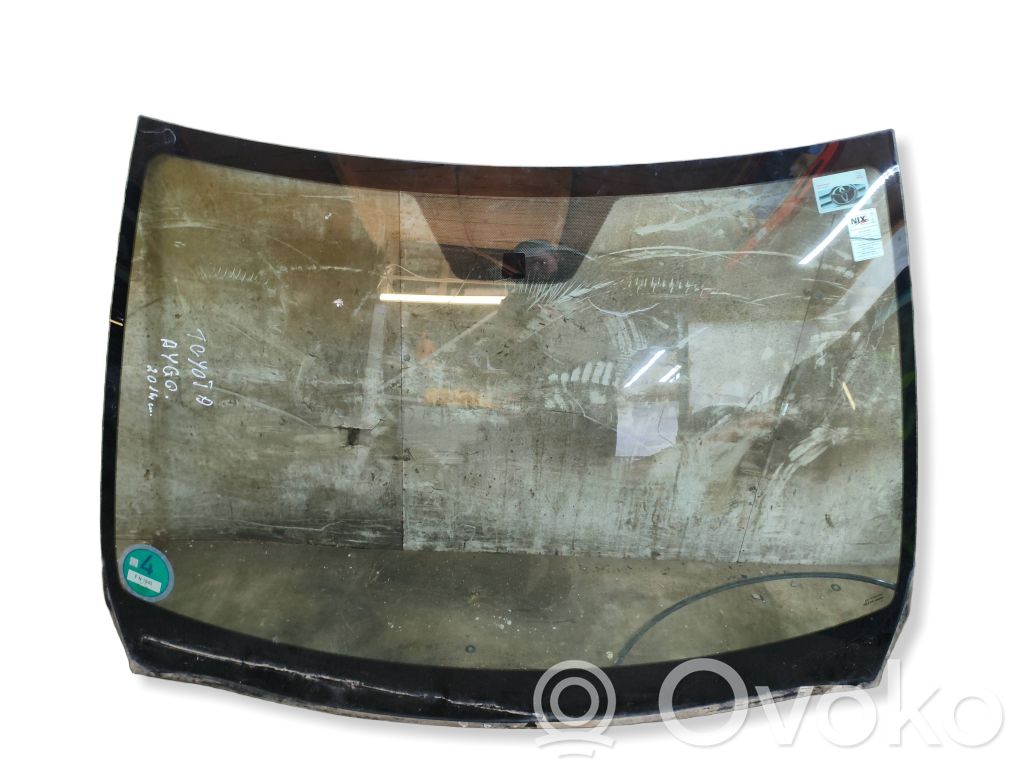 Toyota Aygo AB40 Front windscreen/windshield window 