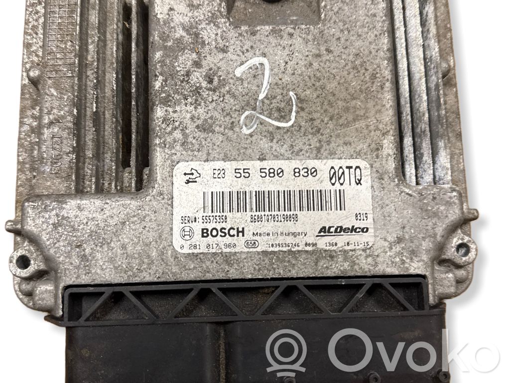 Engine control unit/module   55580830,55575350,0281017960