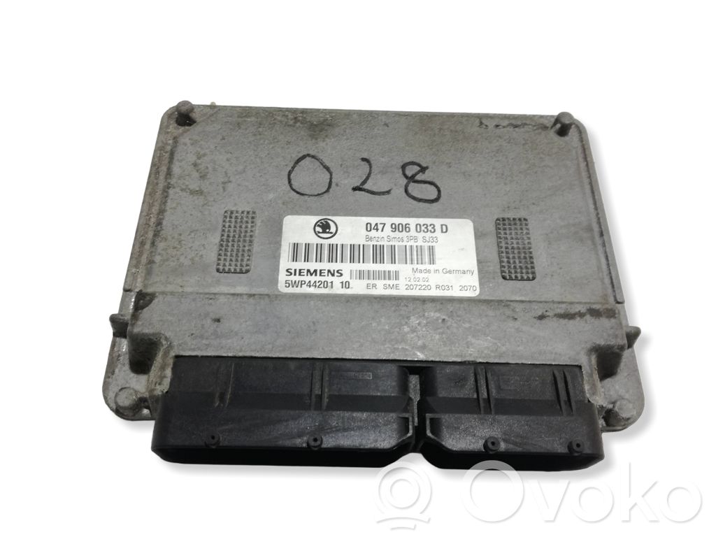 Skoda Fabia Mk1 (6Y) Komputer / Sterownik ECU silnika 