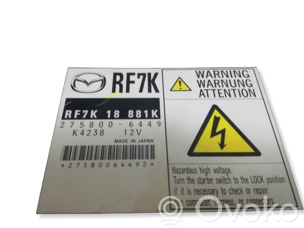 Mazda 6 Engine control unit/module 