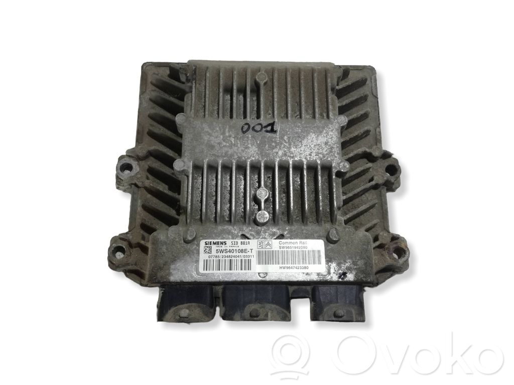 Citroen Berlingo Engine control unit/module 