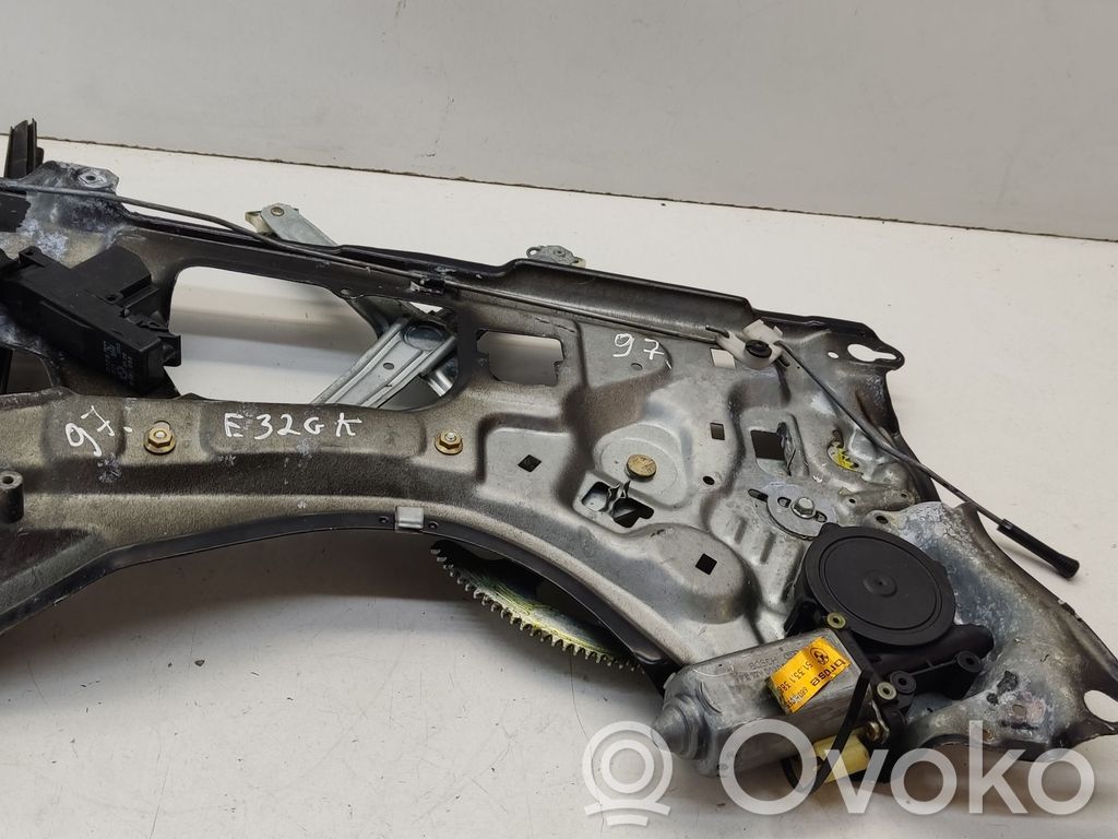 BMW 7 E32 Rear door window regulator with motor 
