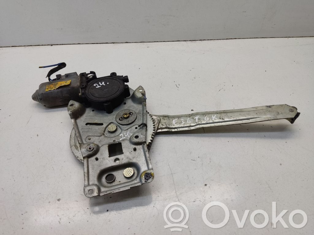 BMW 3 E36 Rear door window regulator with motor 