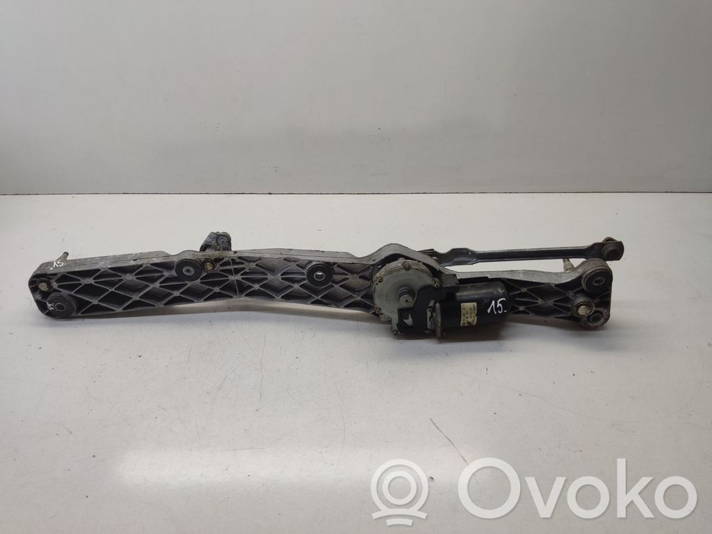 BMW 5 E39 Motor y varillaje del limpiaparabrisas delantero 