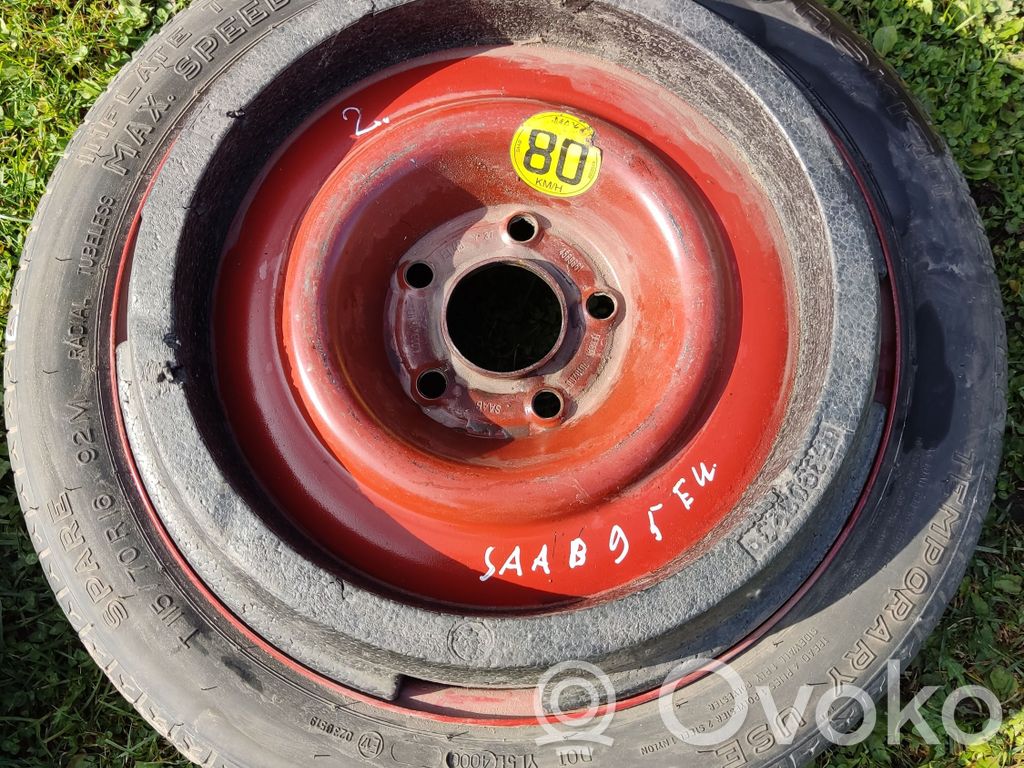 Saab 9-5 R16 spare wheel 
