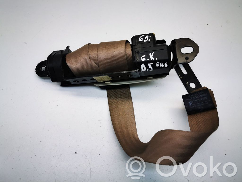Saab 9-5 Cinturón trasero 