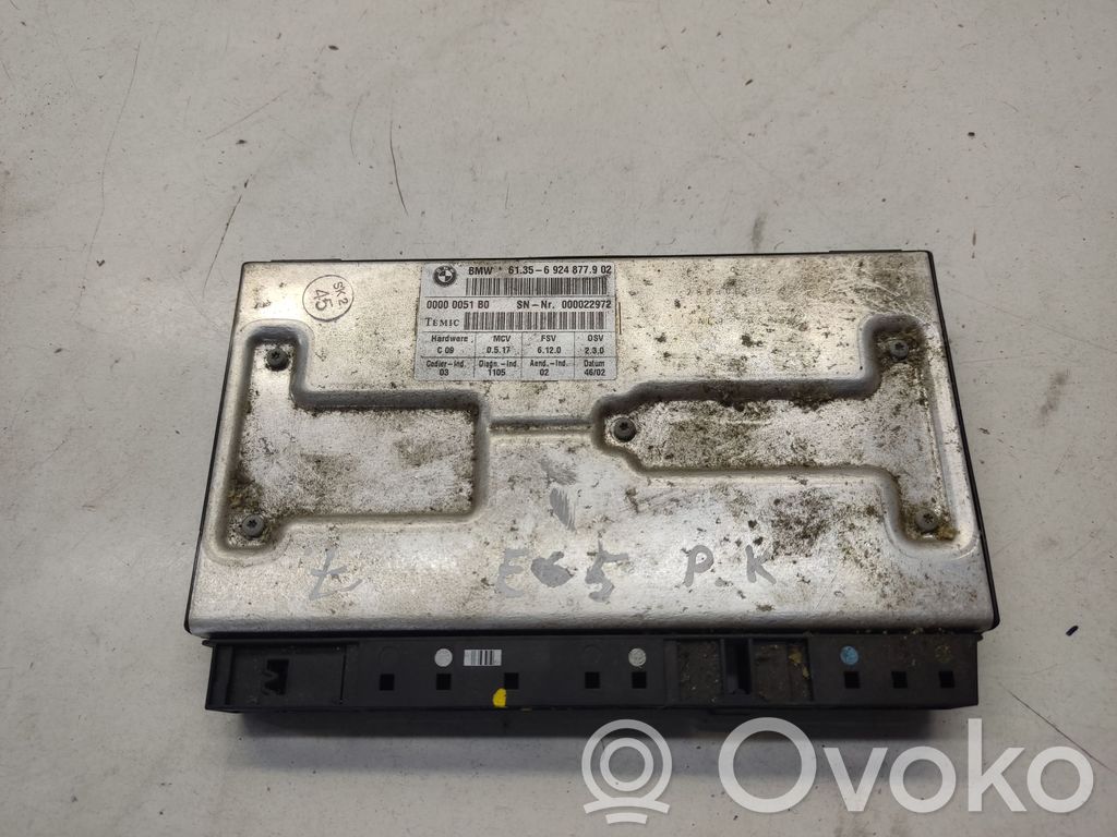 BMW 7 E65 E66 Module de commande de siège 