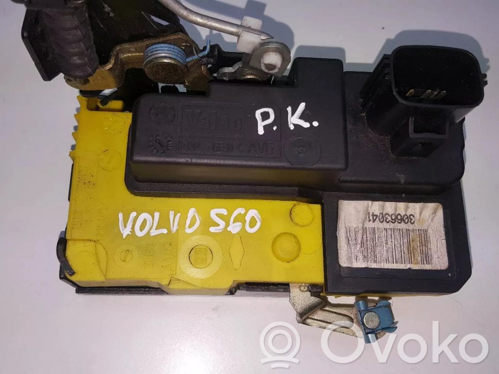 Volvo S60 Zamek drzwi przednich 
