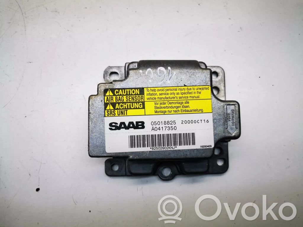 Saab 9-5 Airbag control unit/module 