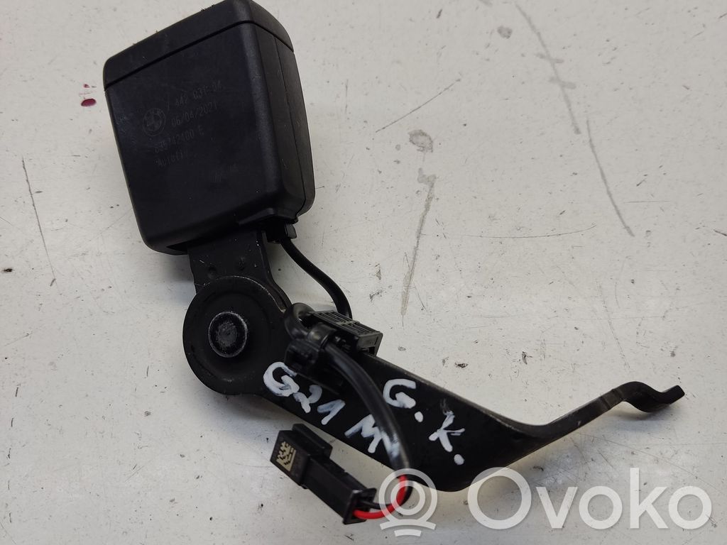 BMW 3 G20 G21 Klamra tylnego pasa bezpieczeństwa 