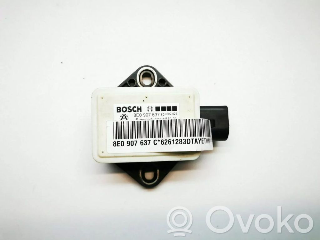Audi A4 S4 B7 8E 8H Vakaajan pitkittäiskiihtyvyystunnistin (ESP) 