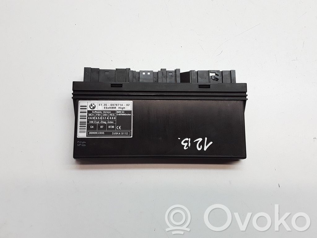 BMW 5 E60 E61 Komforta modulis 