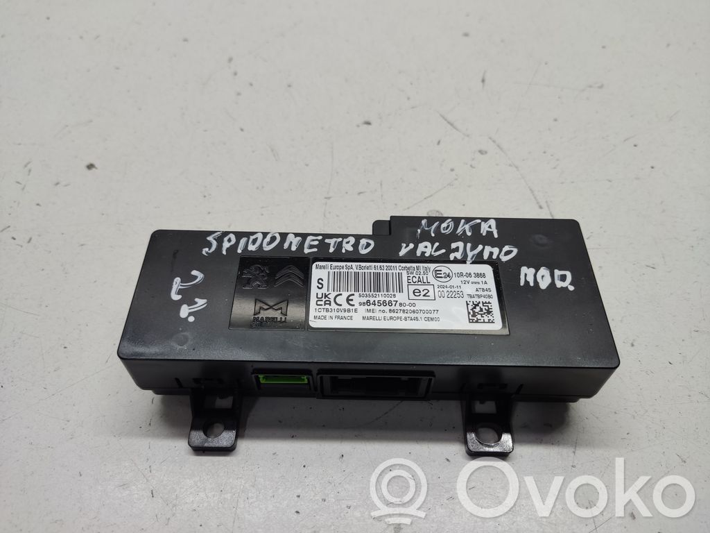 Opel Mokka B Modul unitate control Bluetooth 