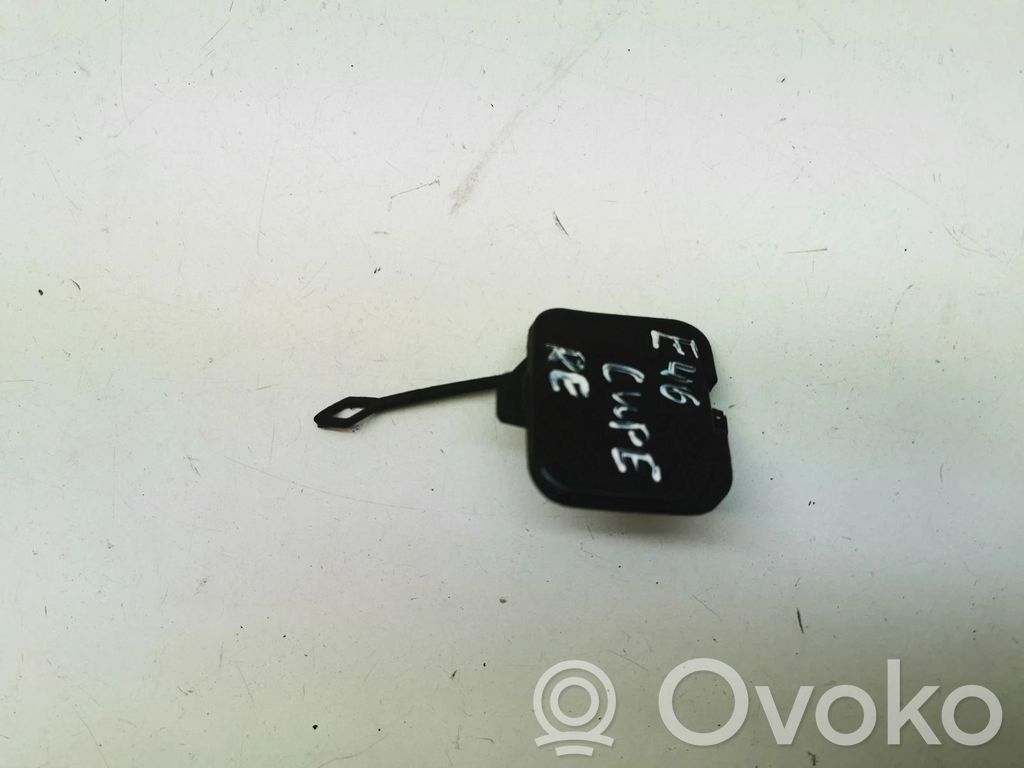 BMW 3 E46 Cache crochet de remorquage arrière 
