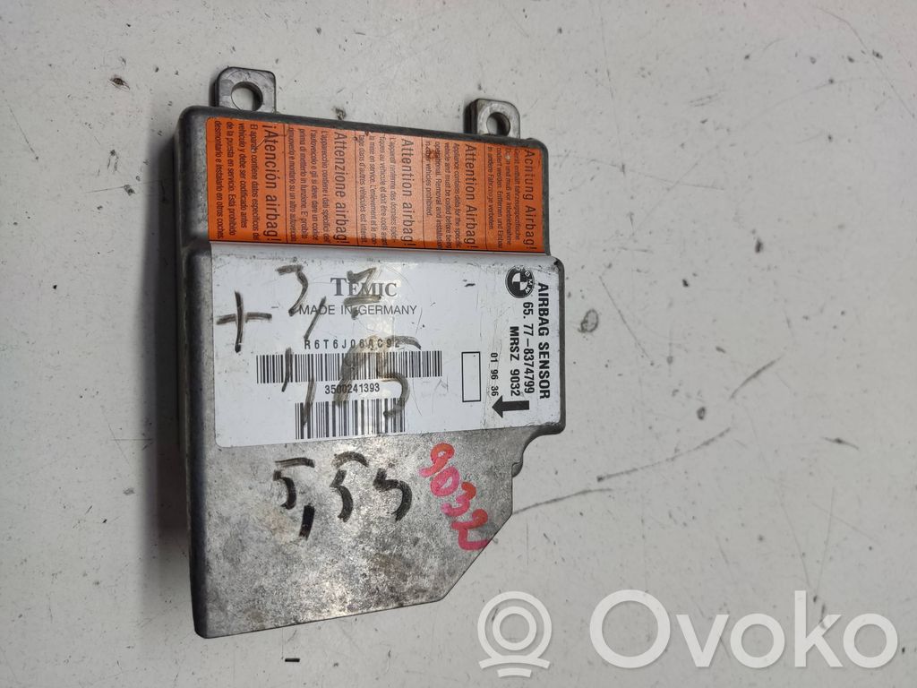 BMW 5 E39 Unidad de control/módulo del Airbag 