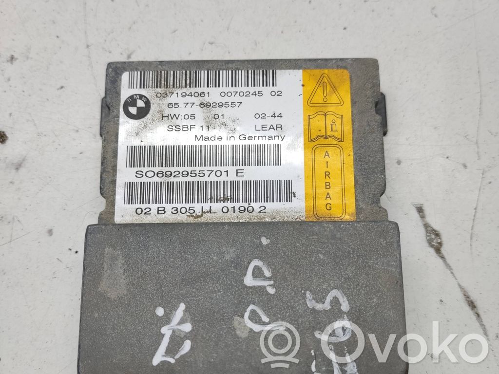 BMW 7 E65 E66 Airbag control unit/module 