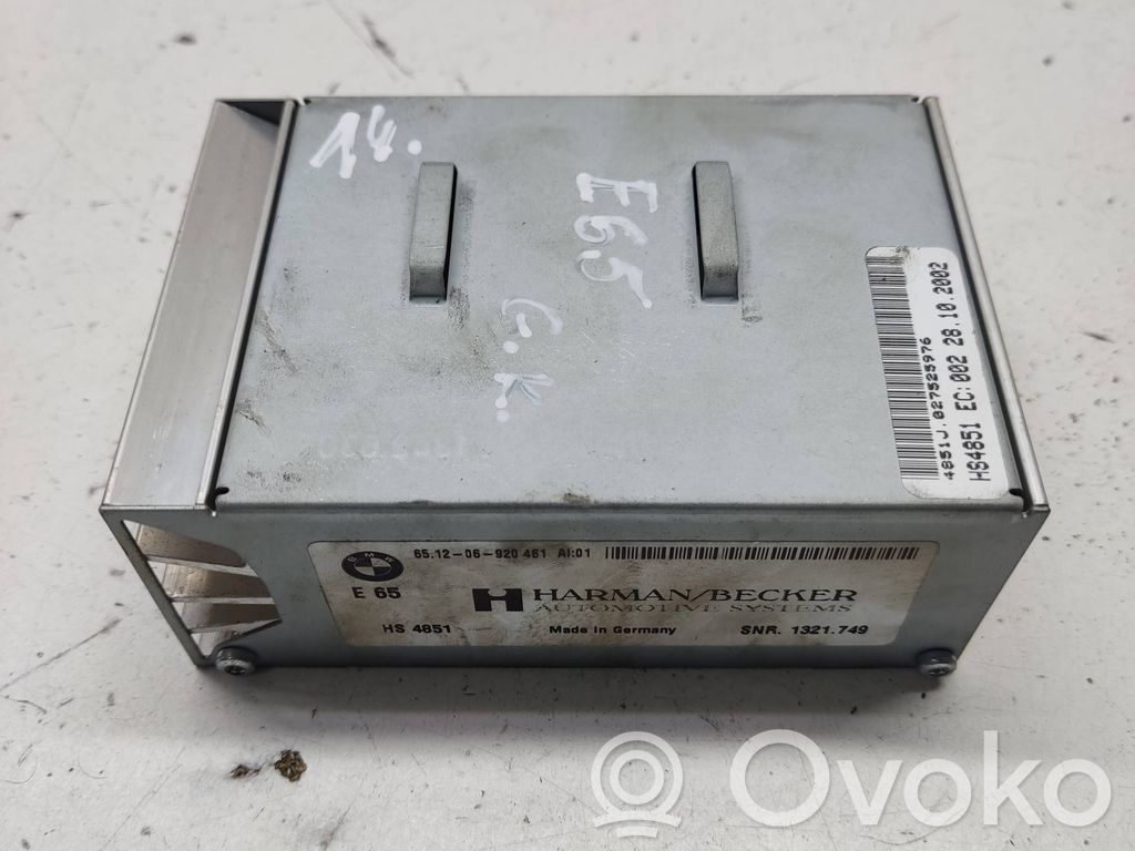 BMW 7 E65 E66 Garso stiprintuvas 