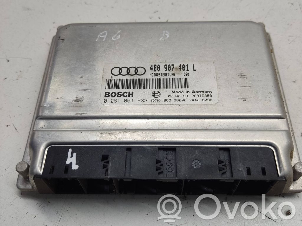 Audi A6 S6 C5 4B Engine control unit/module 
