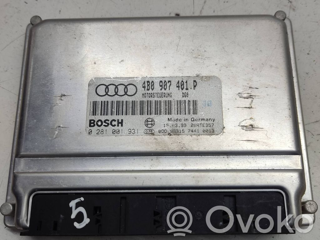 Audi A6 Allroad C5 Engine control unit/module 