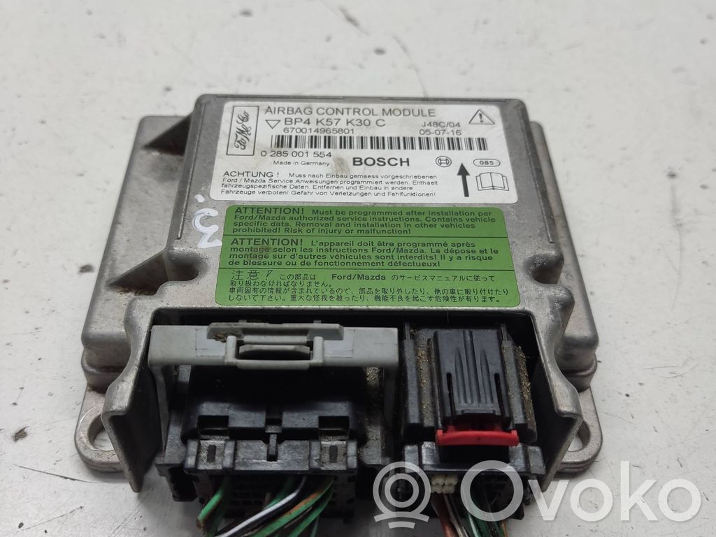 Airbag control unit/module   BP4K57K30C,670014965801,0285001554
